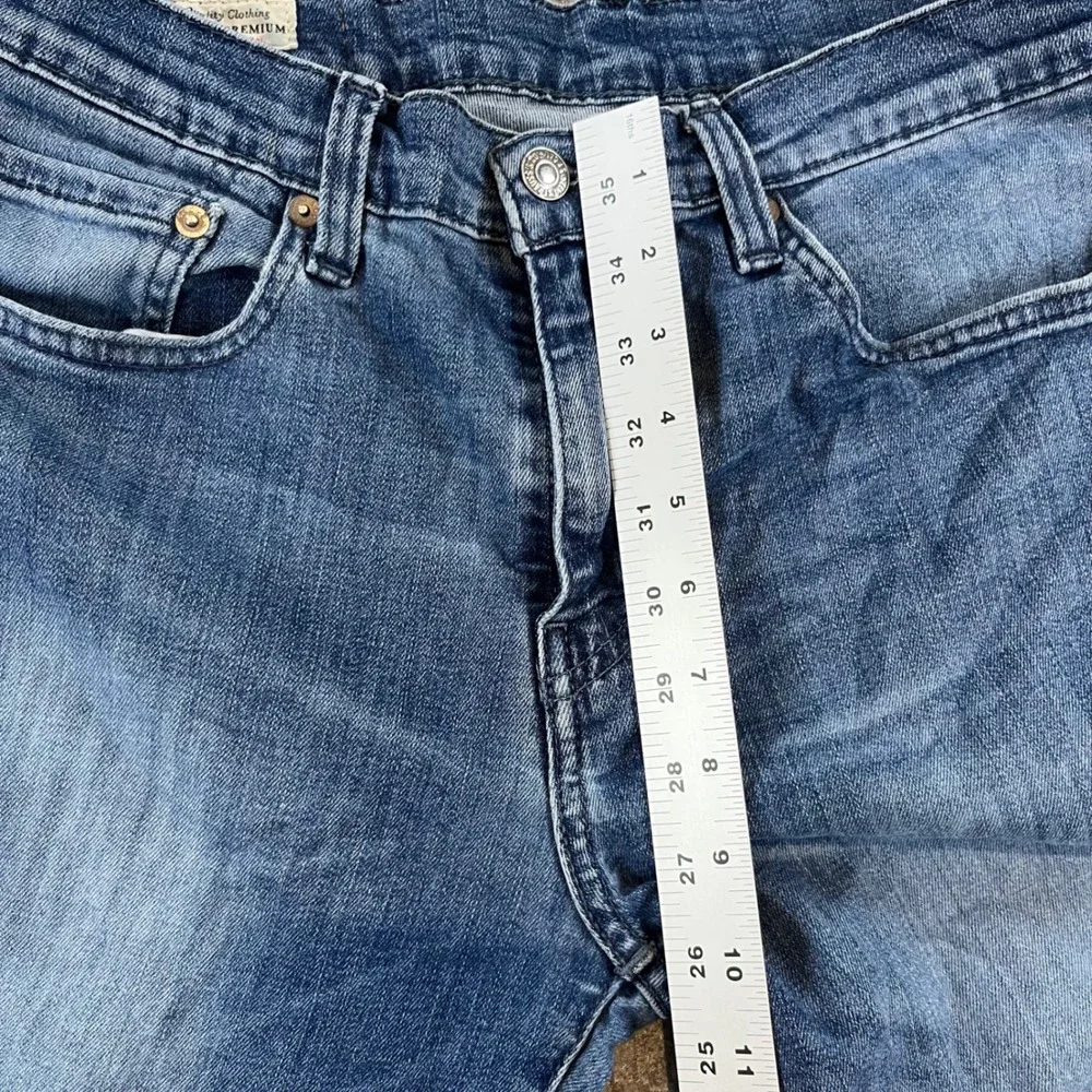 Levi's Mens 511 Slim Fit Blue Medium Wash Denim Jeans W34 L30‎ Stretch WaterLess